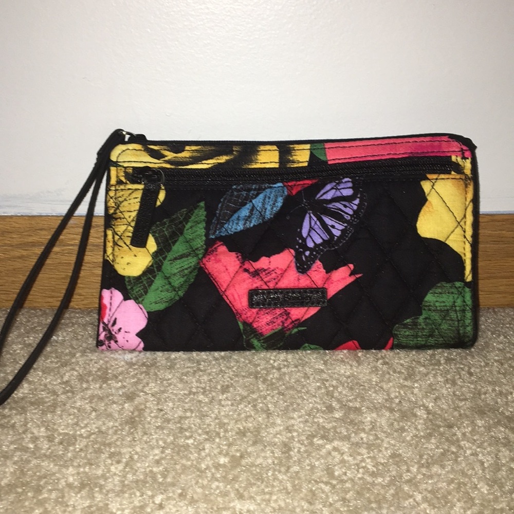 RFID Front Zip Wristlet- Vera Bradley